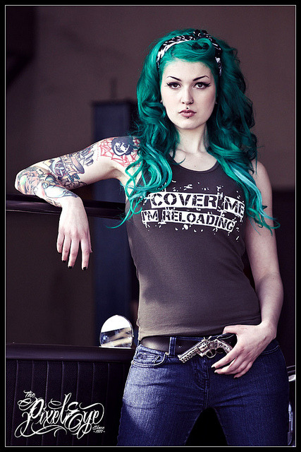 thegirlsofmydreams:  Victoria van Violence - Fire Your Guns (2012) by Pixeleye Interactive
