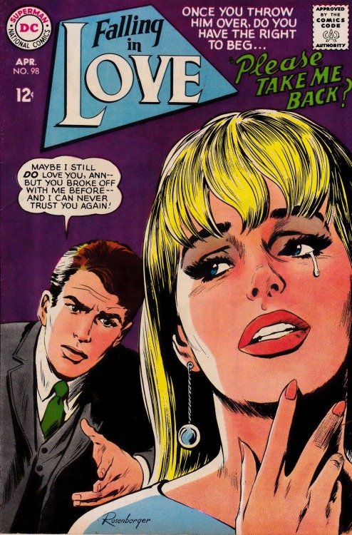 &ldquo;Please Take Me Back?&rdquo;Falling In Love #98 - DC Comics, April, 1968