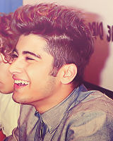  Zayn Malik → Laughing. 