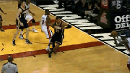 thesamlee:  Lebron Forcing the OT with the three, which led to a win by a game winner