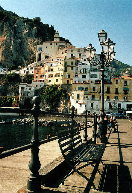 allthingseurope:Italy, Amalfi waterfront (by Sam Kay)