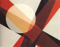 museumuesum:  László Moholy-Nagy‘A 19′ 1927 Oil on canvas 