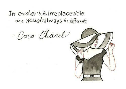 Coco chanel quote