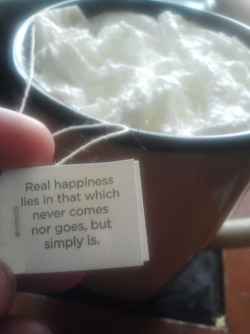 proverbsdeteej:  Todays cup of tea :) 