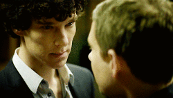 bakerstreetbabes:anowen18:Have you ever noticed that when Sherlock talks to someone (usually Watson)