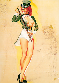 vintagegal:  Illustration by Freeman Elliot