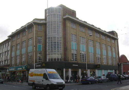 Former Co-Op building, Southport, Merseyside - originally built in 1934