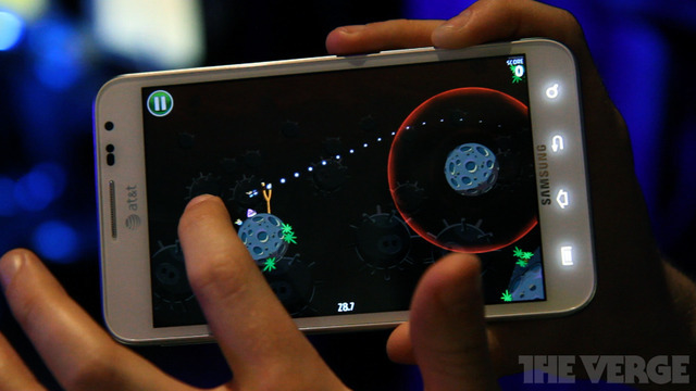 ‘Angry Birds Space’ hands-on video: pigs in space
Full disclosure: it wasn’t until watching NASA’s Angry Birds Space tutorial that we decided to drop everything and head over to Samsung’s SXSW booth and check out the latest Rovio title. And to be...
