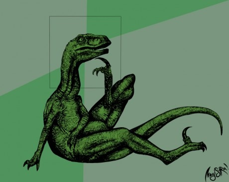 megustamemes:  An interesting Zoom Out of Philosoraptor (via Reddit) 