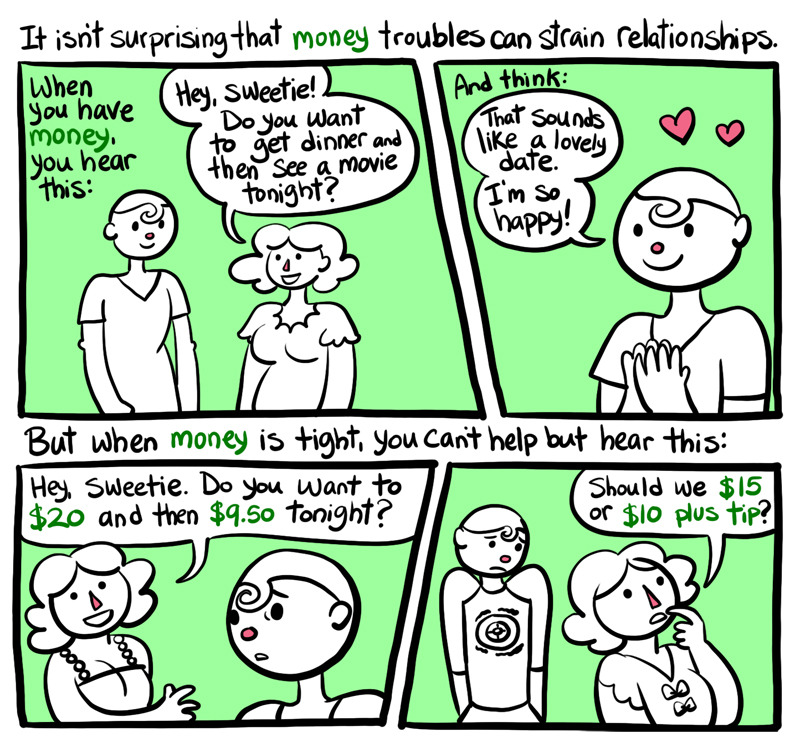 rosalarian:  rosalarian:  Stupid Stupid Money Problems It’s not just romantic relationships.