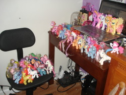 Cklikestogame:  I Got Bored And Decided To Take My Ponies Out From Storage Because