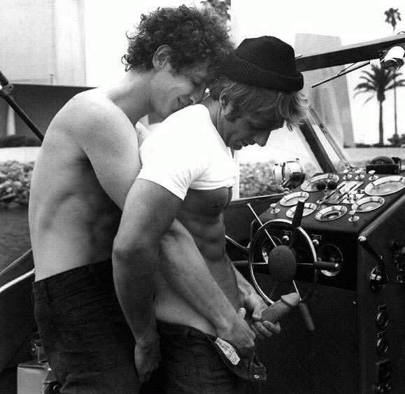 malemodelspast:  STEVE PARKER &amp; JACK WRANGLER 