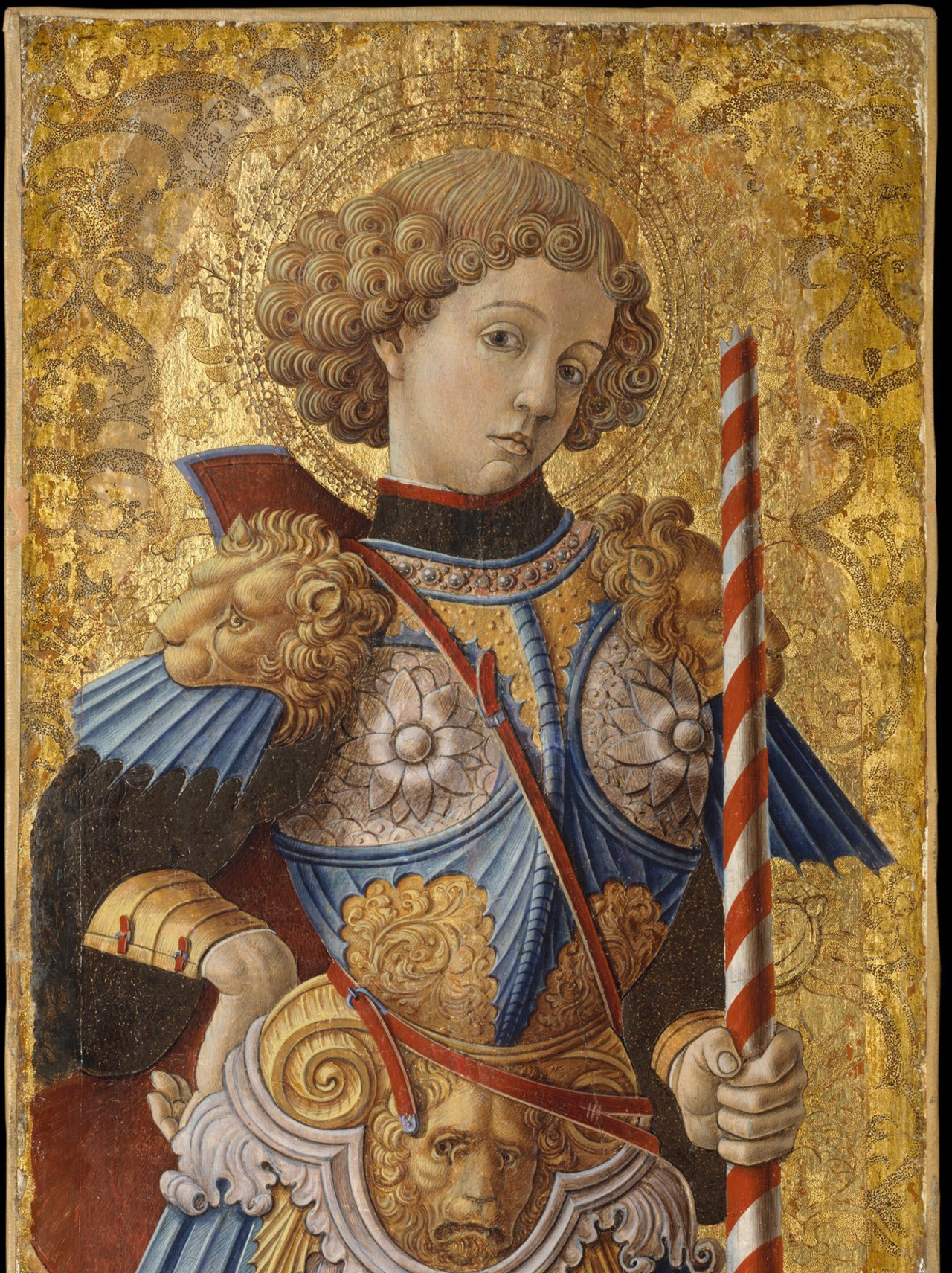 mrscaravaggio:  Carlo Crivelli - St. George - 1472 