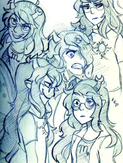 vexarian:  karkinophile:  i think posting random homestuck sketches super early in the morning has become a ritual i love vriska lots unu  Ooo, this is really nice. 