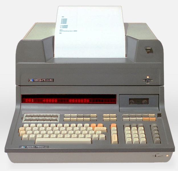 Un sofisticato computer programmabile, l&rsquo; HP 9830A era in realtà uno dei