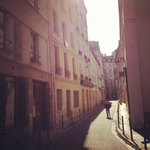 Paris today. Amazing light. Paris, mon Amour