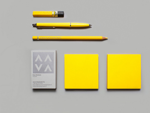 More showcase from BOND.Bold yellow and simplicity screams positivity for an IT company identity - A