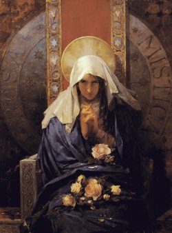 Nossa Senhora Rosa Mistica (Our Lady of Mystical Rose). Francisco Laporta Valor. 