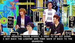 mandersyoo:  Since when does borrowing a lighter from an American mean you like them?