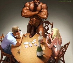 mistyblack:  He wasn’t bluffing. You lose, your wife wins. 