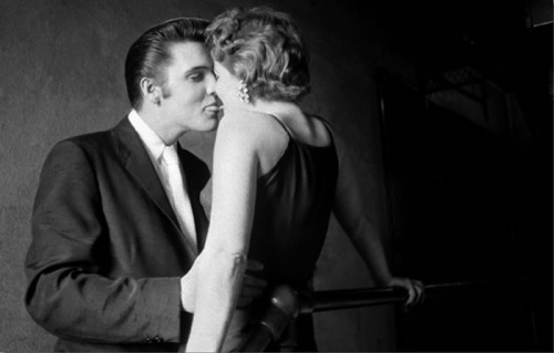 right-brigade:  Elvis backstage 1958 Richmond, VA.  