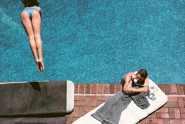 minusmanhattan:  Richard Gere — Poolside by Herb Ritts.  