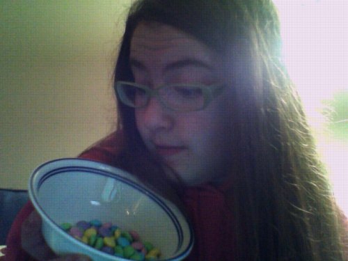 I HAVE EASTER M&amp;M&rsquo;SALSO A TORNADO WARNING FOR MY AREA TONIGHT OH BOY HOPE I DON&rsquo;T DI