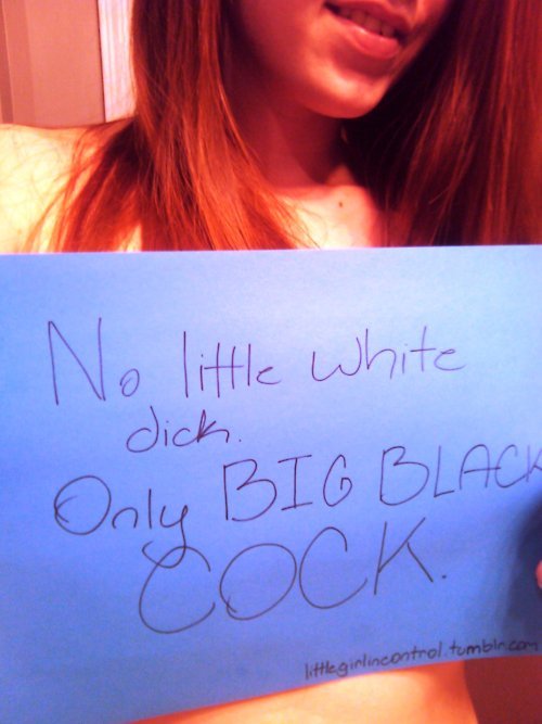 just-say-no-to-whiteboys:firbz:DittoI love it when White Girls show signs like this!This says it all