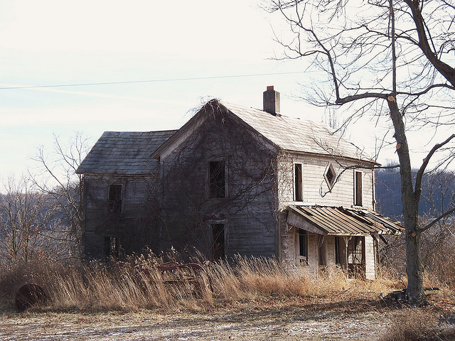 previouslylovedplaces: OH Sarahsville - Abandoned House by scottamus on Flickr. 