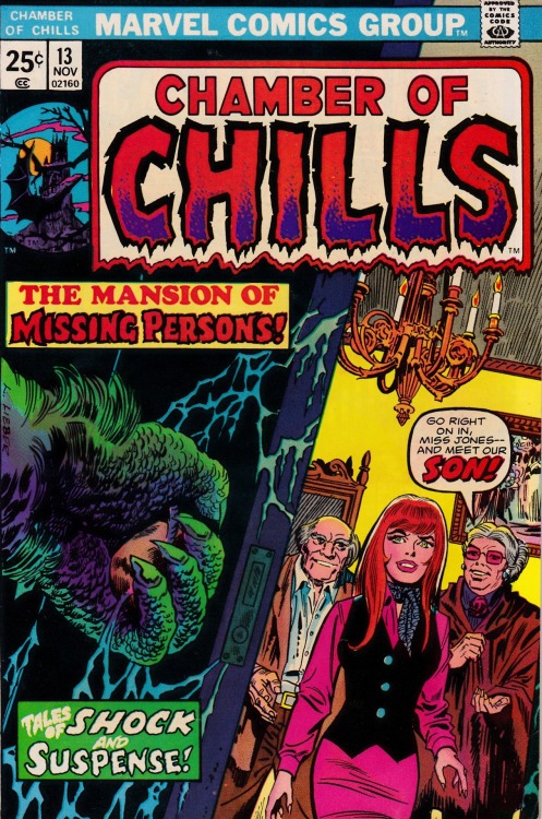 &ldquo;Tales Of Shock And Suspense&rdquo;Chamber Of Chills #13 - Marvel Comics, November, 1974