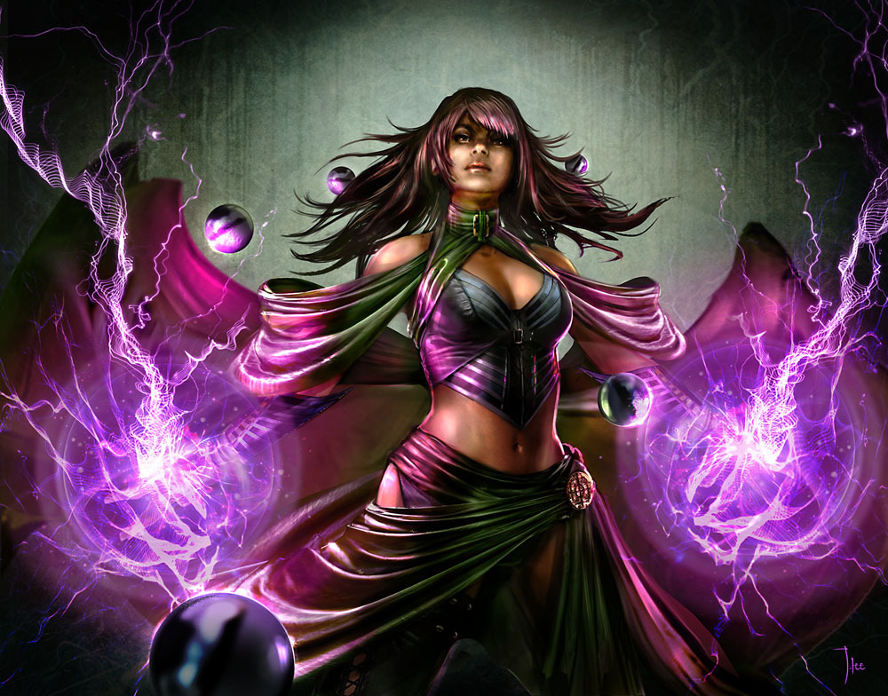 snikette:  Polaris, X-23, Psylocke by Jonathan Lee  