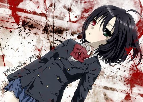 shiro-wretchedegg:  Another - Misaki Mei 