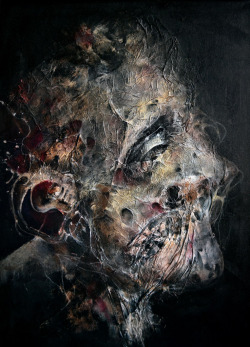 ericlacombe:  MF011Acrylic + Paper + Ink