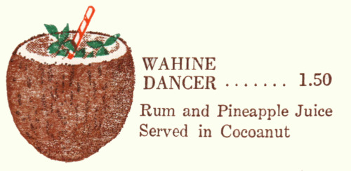 Large Potent Drinks - Take One Home!  Why not start a collection of Authentic Polynesian Mugs?  Ask 