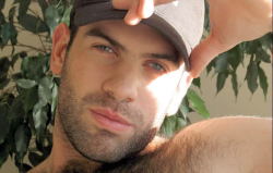 Ben is one handsome, hairy, sexy man and with awesome eyes and impressive kissable lips - WOOF