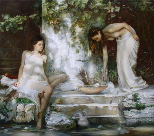 serge-marshennikov:094. 2007 the Coastal Lilies 80x90cm