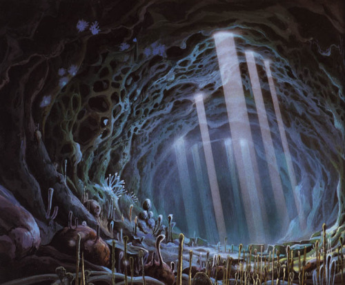 animationtidbits: Nausicaa - Backgrounds