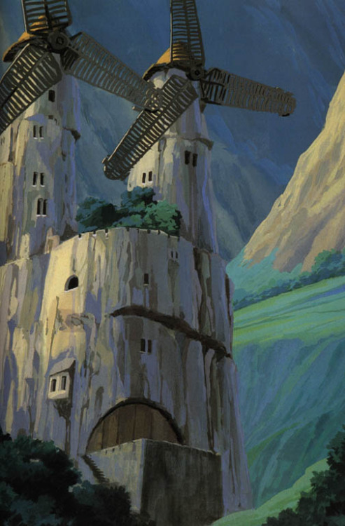 animationtidbits: Nausicaa - Backgrounds