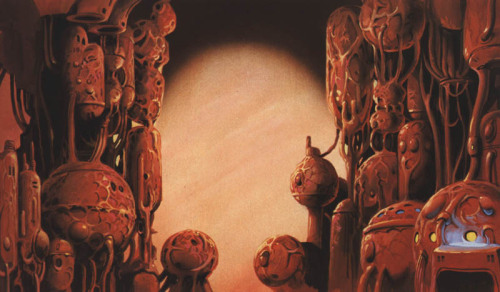 animationtidbits: Nausicaa - Backgrounds