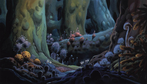 animationtidbits: Nausicaa - Backgrounds