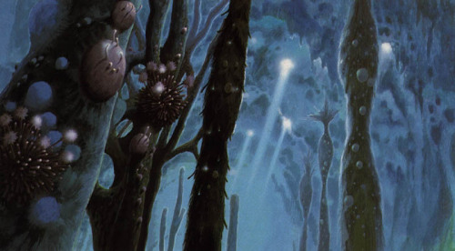 animationtidbits: Nausicaa - Backgrounds