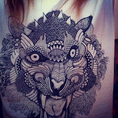Love my new shirt from @1000lostchildren now I have to figure out how to wear it because it’s so big hah.  (Taken with instagram)