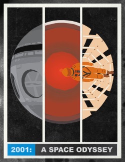 Minimalmovieposters:  2001: A Space Odyssey By Olivia Sabo 