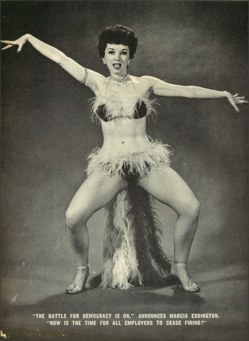 Marcia Eddington Comedy magazine 1955