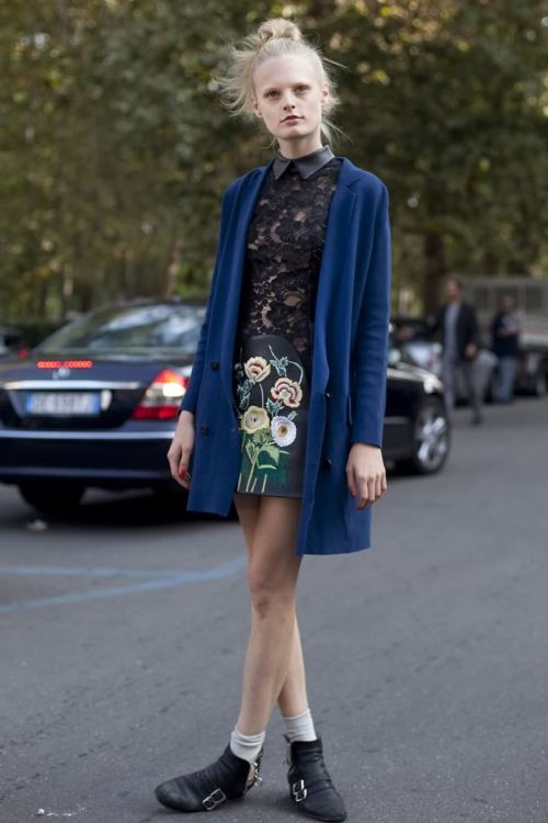 Porn photo highlikefashion: Hanne Gaby Odiele streetstyle