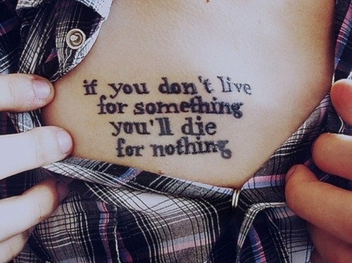 Love quote tattoo ideas