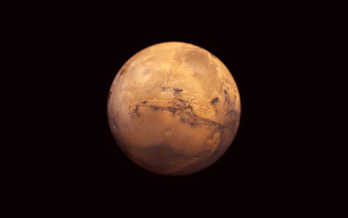 pardonnable: lotuskiss: andrewgalbraith:High-Definition image of Mars. Inspiring doesn’t even 