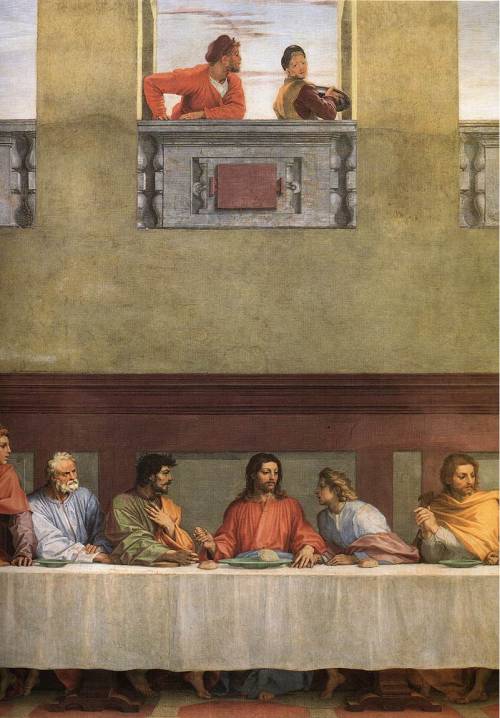 rhaegartargaryen:  Andrea del Sarto | The Last Supper (detail) 