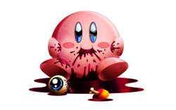 ianbrooks:  Kirby 8 Bit Fatality by Pete