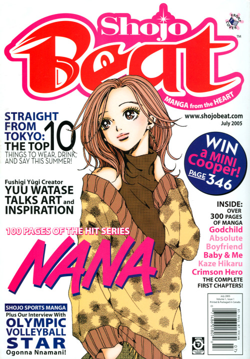 fuckyeahaiyazawa-blog-blog:Nana - Shojo Beat Magazine Covers